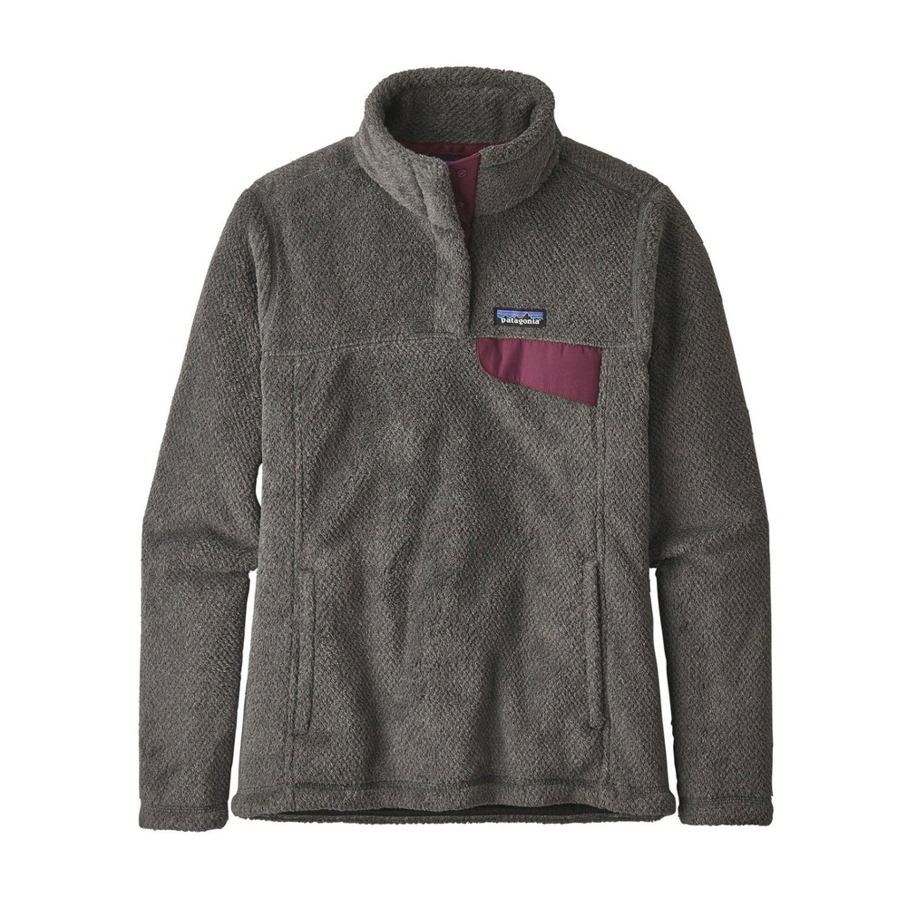 Patagonia Re-tool Snap-T Pullover Sz‎ Medium Feather Grey Polartec Fleece Jacket